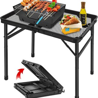 Foldable Adjustable Grill Table