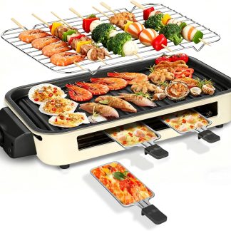 Two-In-One Smokeless Grill